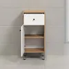 trendteam Touch Bad Standschrank Weiß/Eiche Nachbildung, Produktbild-Vorschau 8