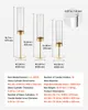 Lot de 18 cylindres en verre pour bougies VEVOR, Voir les images du produit 7