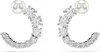 Swarovski Creoles Uni Matrix Crystal Pearl White Náhľad obrázku produktu 2