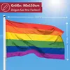 PHENO FLAGS Bandiera Arcobaleno Pace 90X150 Bandiera Anteprima dell’immagine prodotto 2