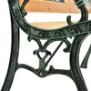 Záhradná lavička Sanremo 200578, čierna/hnedá, 122 cm Náhľad obrázku produktu 15