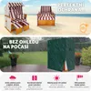 Plážové lehátko s polštářem, nastavitelné, včetně Náhled obrázku produktu 4