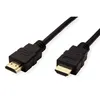 ROLINE HDMI High Speed Kabel mit Ethernet, TPE, schwarz, 3 Produktbild-Vorschau 2