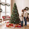 Albero di Natale artificiale COSTWAY, altezza 240 cm, con Anteprima dell’immagine prodotto 9