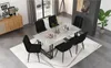 UnboxG Set de 4 chaises de salle à manger avec dossier, Voir les images du produit 10