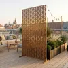 Trennwand ‘Basciano’ verzinkter Stahl 180 x 90 cm Braun Produktbild-Vorschau 5