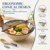 Japanische Ramen Schalen Set 2er 1100 ml Keramik Produktbild-Vorschau