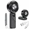 Tragbarer, wiederaufladbarer 3-in-1-Ventilator mit Produktbild-Vorschau 1