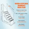 Dockleiter, verstellbare Höhe, rutschfestes Design, 6 Produktbild-Vorschau 2