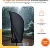 Goliving Schutzhülle für Sonnenschirm - 420D Oxford - Bis Produktbild-Vorschau 5