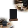 WERBETAFEL INFORMATIONSCHILD Kreide MENÜ A6 18x12cm Ständer Produktbild-Vorschau 1