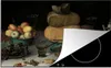 KitchenYeah© Herdabdeckplatte Stilleben mit Käse - Gemälde Produktbild-Vorschau 1