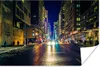 MuchoWow® Poster New York - Taxi - Nacht 120x80 cm - Bilder Produktbild-Vorschau 1