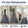 ANRO Badteppich AquaLoop 60x120cm Anthrazit Meterware Produktbild-Vorschau 6