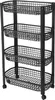Étagère à roulettes à 4 niveaux 46,5x26x79 cm Voir les images du produit 1