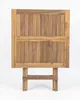Klapptisch Gartentisch 60 x 60 cm in Premium Teak Produktbild-Vorschau 3