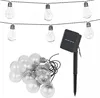 Guirlande lumineuse solaire 50 LED 10x ampoules Guirlande Voir les images du produit 1