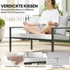 Outsunny Gartenmöbel Set 4 Personen wetterfest Produktbild-Vorschau 5