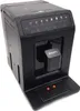 A black KRUPS automatic espresso and cappuccino machine is shown from a slightly elevated front-left angle against a white background. Voir les images du produit