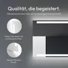 LED Badspiegel 80×60 cm, Aluminiumrahmen, Lichtfarbe Produktbild-Vorschau 4