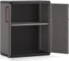 Keter Kunststoffschrank Quadra 166 x 68 x 39 und 83 x 68 x Produktbild-Vorschau 2