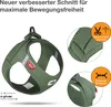 CURLI Postroj pre psy s Air-Mesh Moss L, 8-10 kg Náhľad obrázku produktu 7