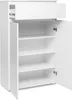 Highboard Image Blanc 3 weiß matt 2-trg 1SK 80x131 B/H/T Produktbild-Vorschau 8
