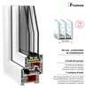 Finestra Framex premium in PVC-U larghezza x altezza: (50 x Anteprima dell’immagine prodotto 9