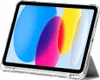 A tablet in a clear protective case with a gray stand, displayed at an angle. Produktbild-Vorschau