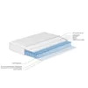 Abrihome Polsterbett 160x200cm mit Matratze und 4 Produktbild-Vorschau 10