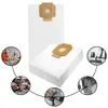 A collage of images showing vacuum cleaner bags and their use in various cleaning scenarios. Produktbild-Vorschau