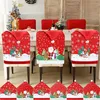 Stuhlhussen Weihnachten 6er Set, Stuhlhusse Weihnachten 60 Produktbild-Vorschau 1