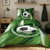 Fußball  Bettwäsche "Green Kick" in 135x200 + 80x80 cm - Produktbild-Vorschau 2