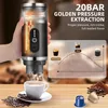 Tragbare Kaffeemaschine mit Milchaufschäumer 3-in-1, 20 Bar Produktbild-Vorschau 4