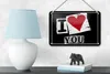 Blechschild Spruch 18x12cm I Love You (Herz) Produktbild-Vorschau 4