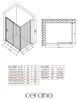 CERANO - Douchecabine Varone LINE L/P - 6 mm - chroom, Productafbeelding-voorbeeld 4