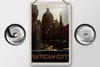 Blechschild Reise 12x18cm Vatikan City Kirche Architektur Produktbild-Vorschau 2