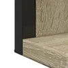 vidaXL Koupelnové zrcadlo s poličkou Sonoma dub 50x12x60 cm Náhled obrázku produktu 4