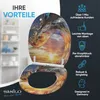 SANILO® WC-Sitz mit Absenkautomatik und Schnellverschluss Produktbild-Vorschau 3