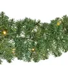 Tannengirlande 12cm künstlich mit LED Indoor & Outdoor 2,7m Produktbild-Vorschau 4
