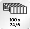 NOVUS Heftgerät B6 020-0252 max. 35Bl. Metall schwarz Produktbild-Vorschau 3