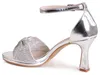 topschuhe24 3147 Damen Lack Sandaletten Glitzer Pumps , Produktbild-Vorschau 2