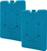 Lot de 6 packs réfrigérants bleus - 16 x 11 cm / 265 ml Voir les images du produit 1