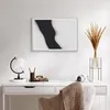 Gerahmtes Poster - Weißer Rahmen - Schwarz Staub Weiß - Produktbild-Vorschau 6