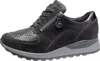 A single black women's sneaker is shown against a white background. Produktbild-Vorschau