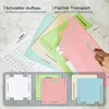 Zusammensteckbare Holzbox 32 cm Mehrfarbig Aufbewahrungsbox passend für Kallax und Expedit 4 Stück Produktbild-Vorschau