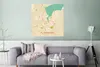 MuchoWow® Poster Flensburg - Karte - Stadtplan - Vintage Produktbild-Vorschau 5