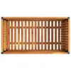 Pflanzkübel 85x45x44 cm Massivholz Akazie und Stahl Produktbild-Vorschau 6