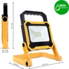 LED Akku Baustrahler 10W mit schnelllade USB Powerbank - Produktbild-Vorschau 6