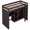 Flieks Etagenbett 90x200cm mit Kleiderschrank und Produktbild-Vorschau 8